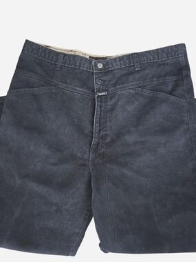 Marithe Francois Girbaud Men's Black Cargo Jeans